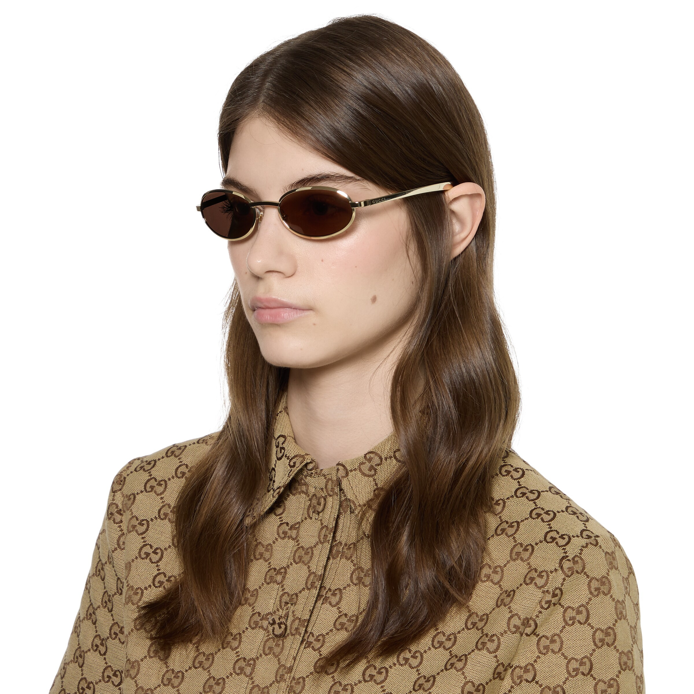 Oval frame sunglasses - 6