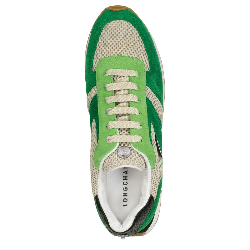 Le Pliage Green Sneakers Green - Leather 4