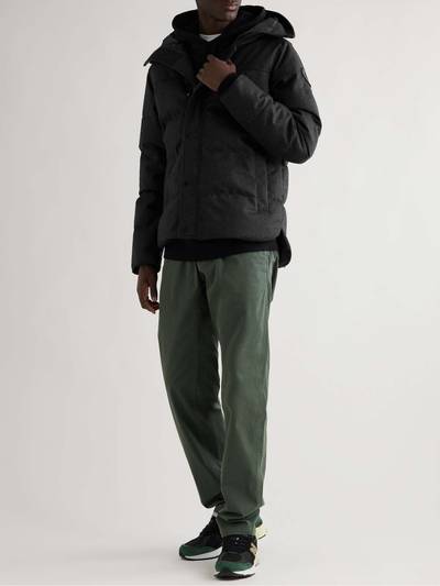 Canada Goose Macmillian Quilted DynaLuxe Recycled Wool Hooded Down Parka outlook