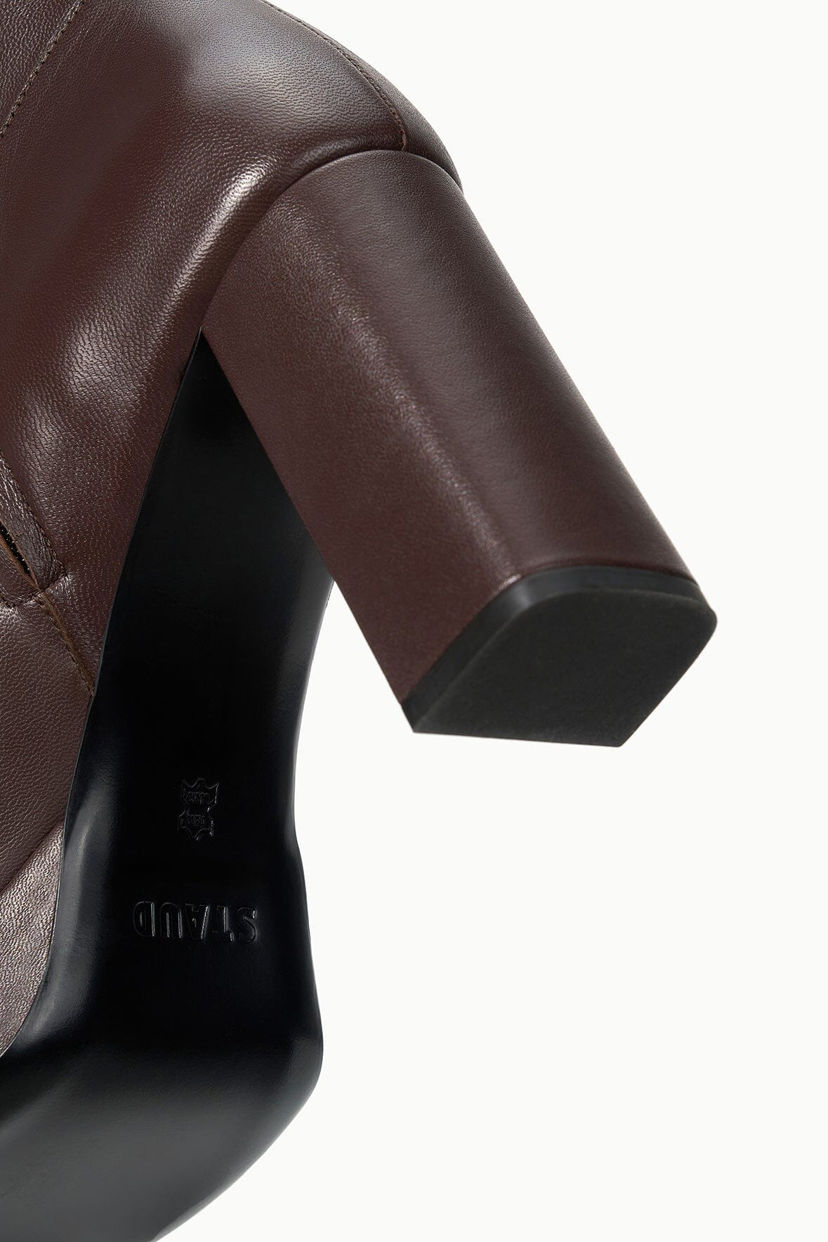 STAUD JODIE PLATFORM ANKLE BOOT ESPRESSO - 9