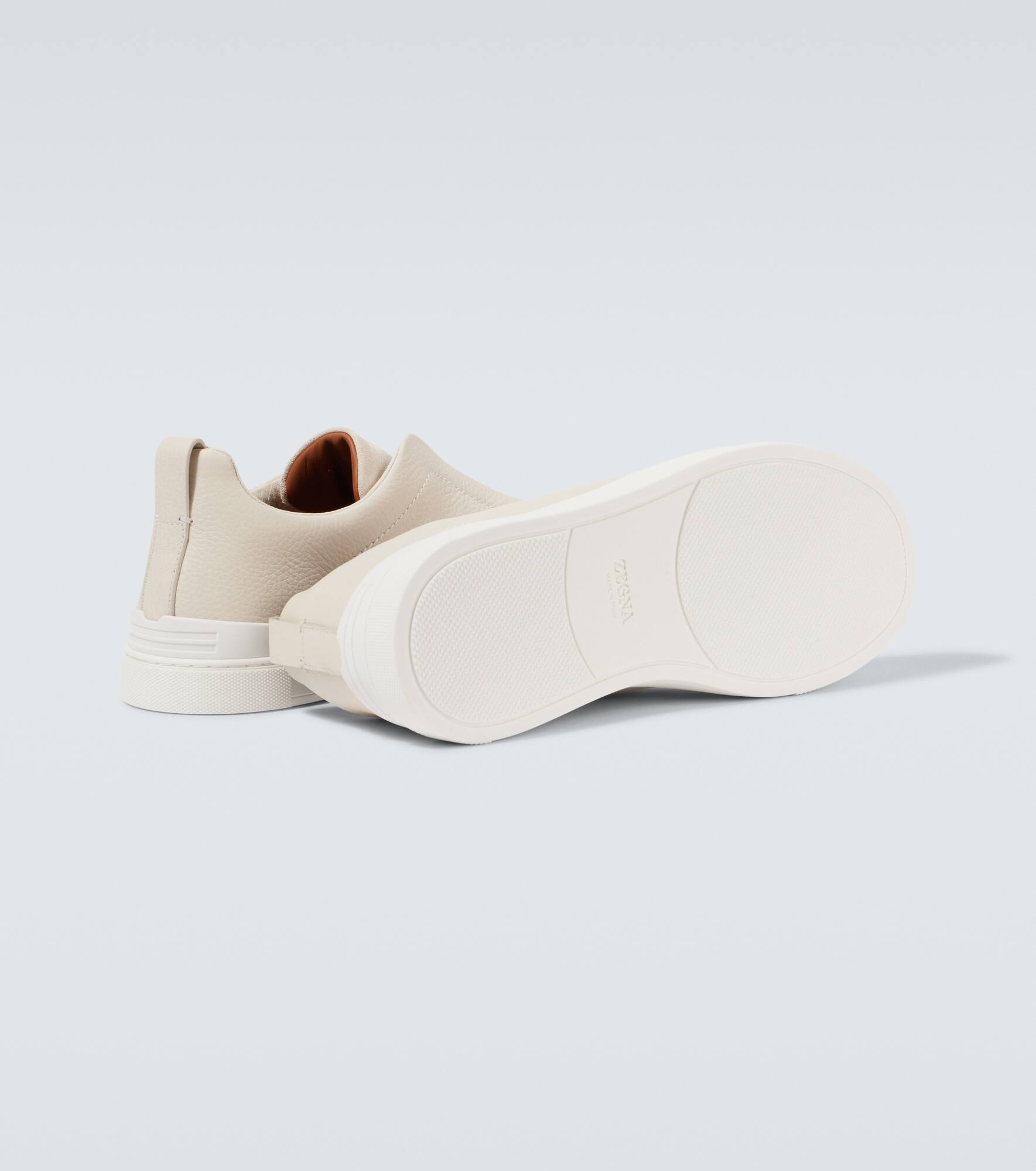 Triple Stitch leather sneakers - 7