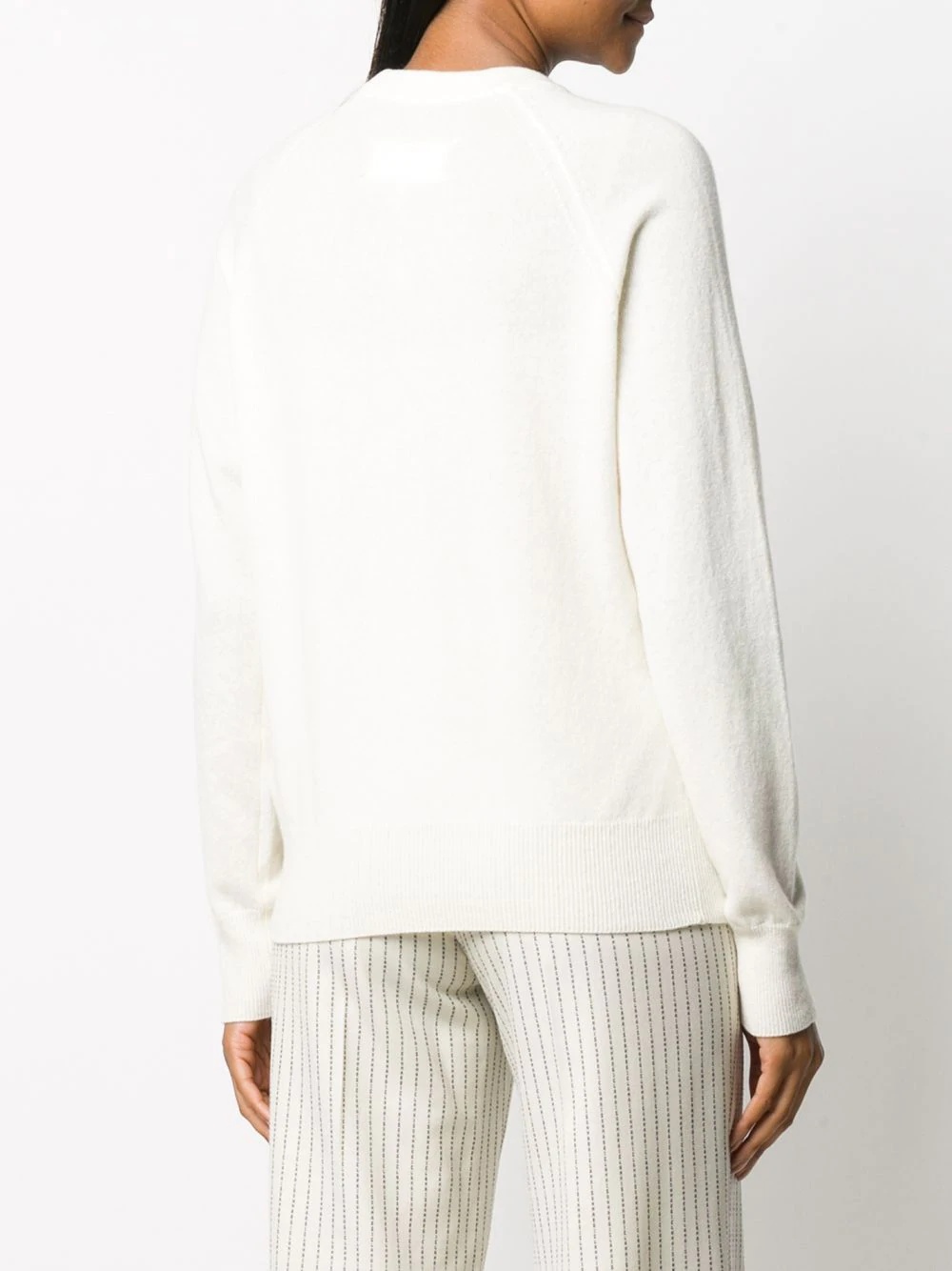 crew-neck cashmere jumper - 4