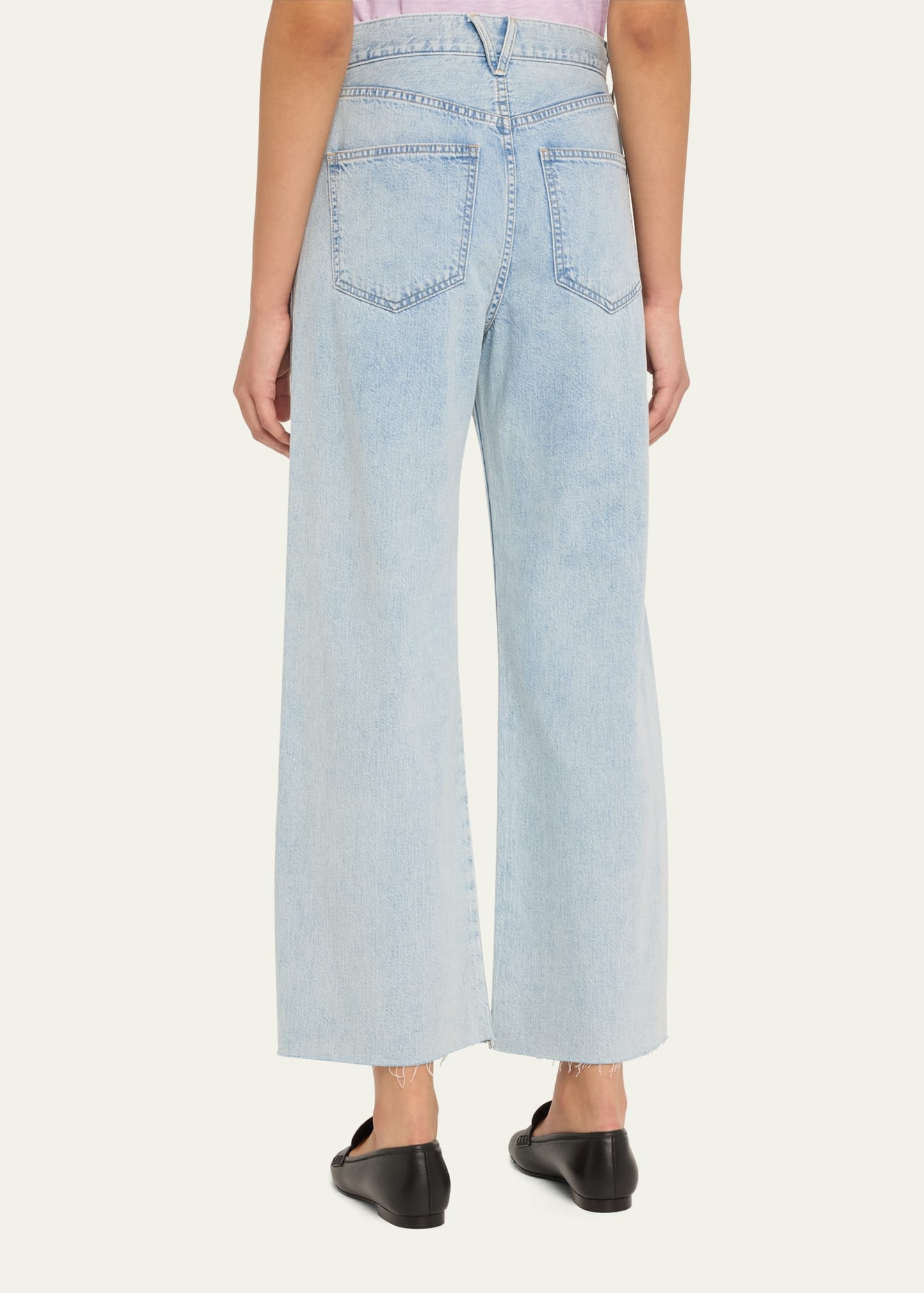 Taylor Cropped High-Rise Wide Jeans - 3