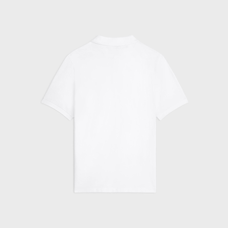 CELINE polo shirt IN PIQUE COTTON JERSEY outlook