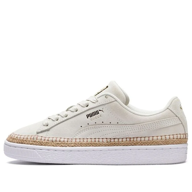 (WMNS) PUMA Suede Sneakerdrille Leisure Shoes Grey 369234-02 - 1