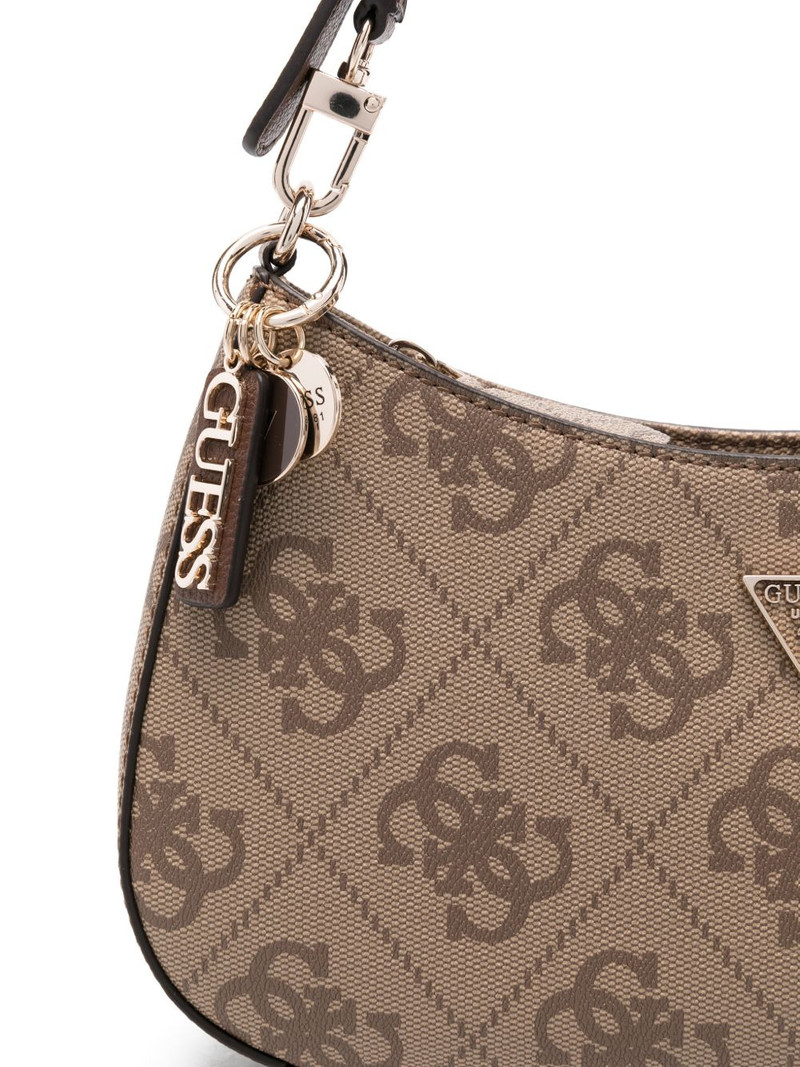 monogram charm shoulder bag 3