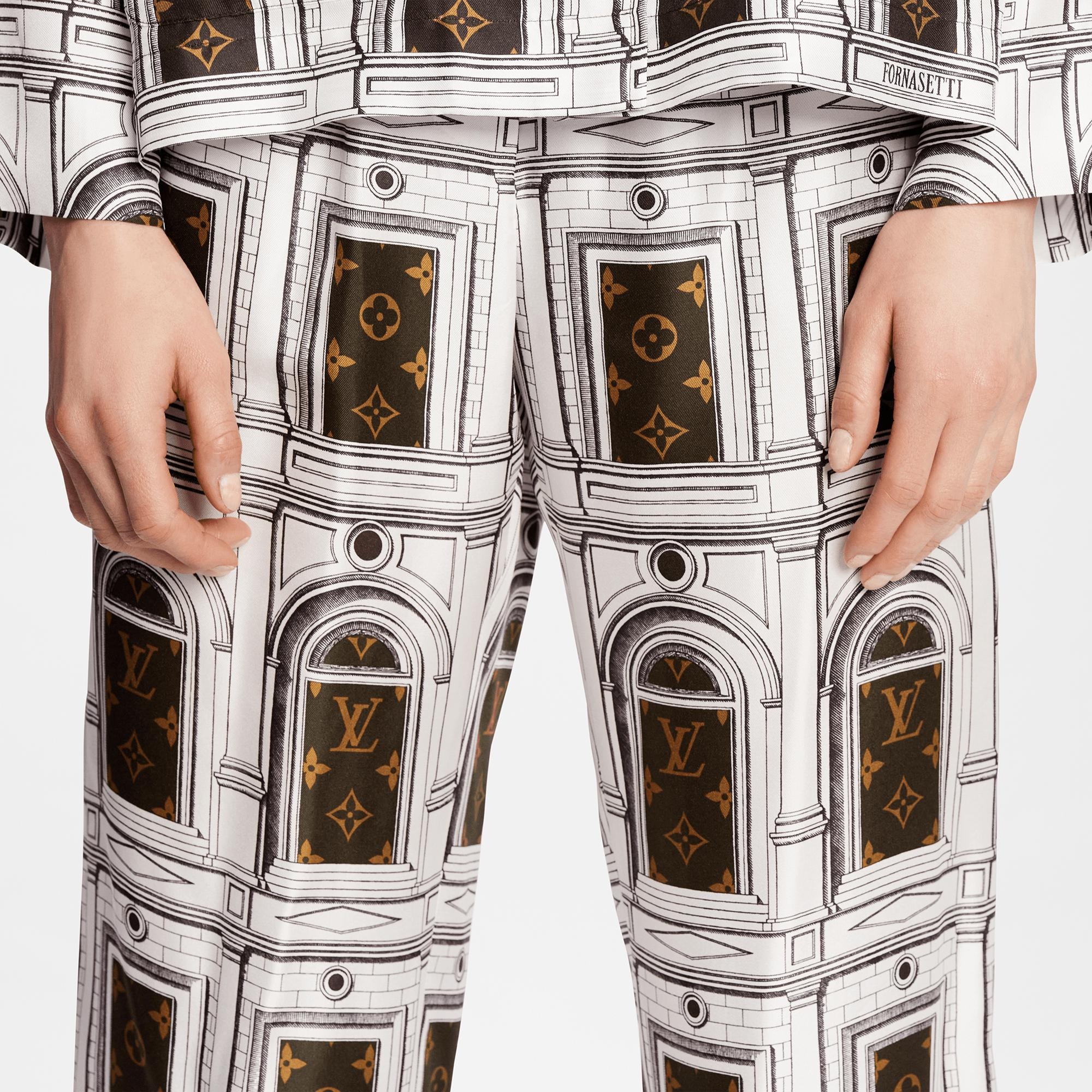Monogram Architecture Pajama Pants - 3