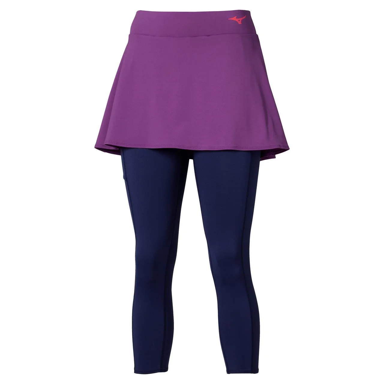 Mizuno Women's Racquet Sports 2-in-1 Skirt 7/8 Tight - 1