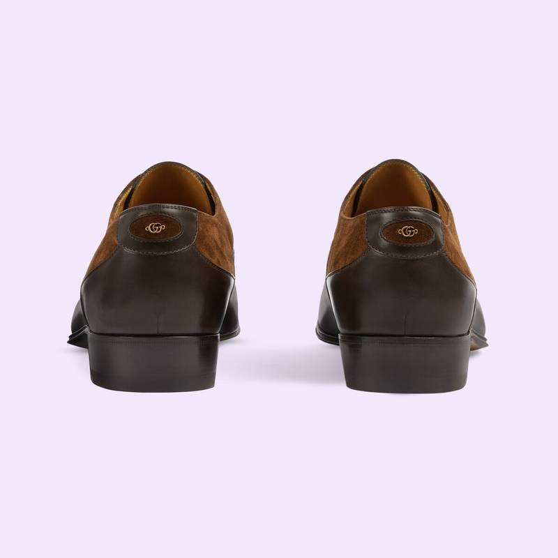 GUCCI Men's lace-up shoe with Double G outlook
