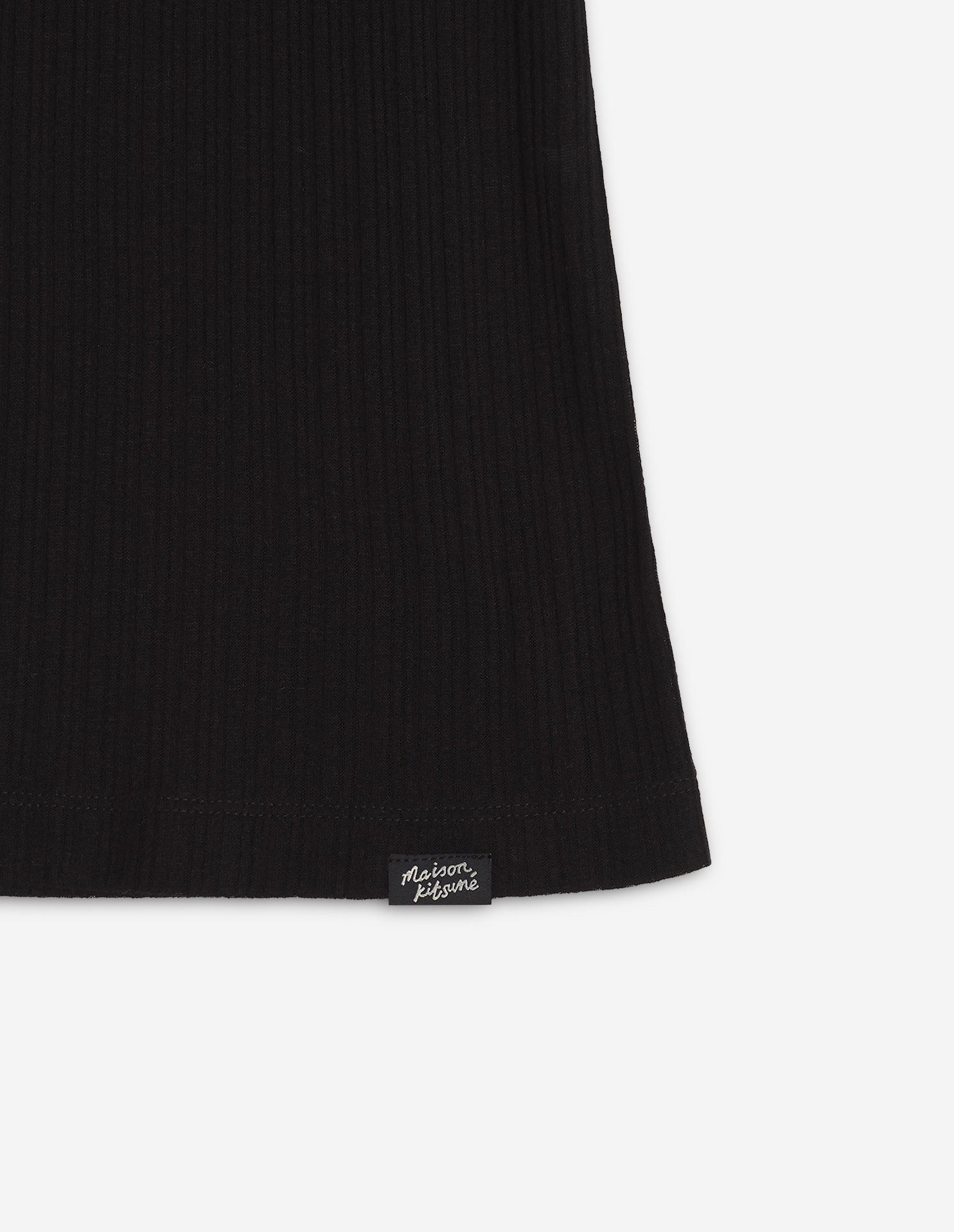 MAISON KITSUNE HANDWRITING RIBBED TANK TOP - 7