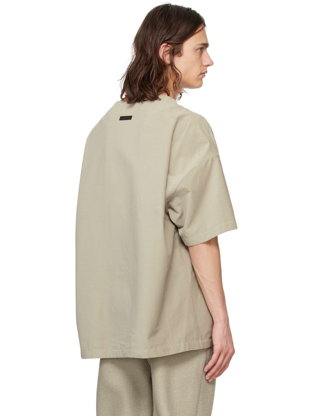 Green Square Neck T-Shirt - 3