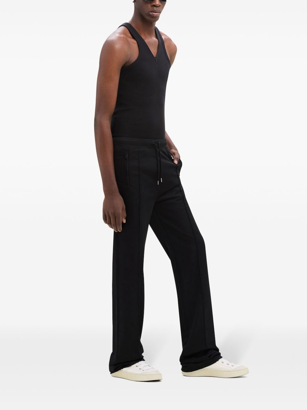 straight-leg track pants - 3