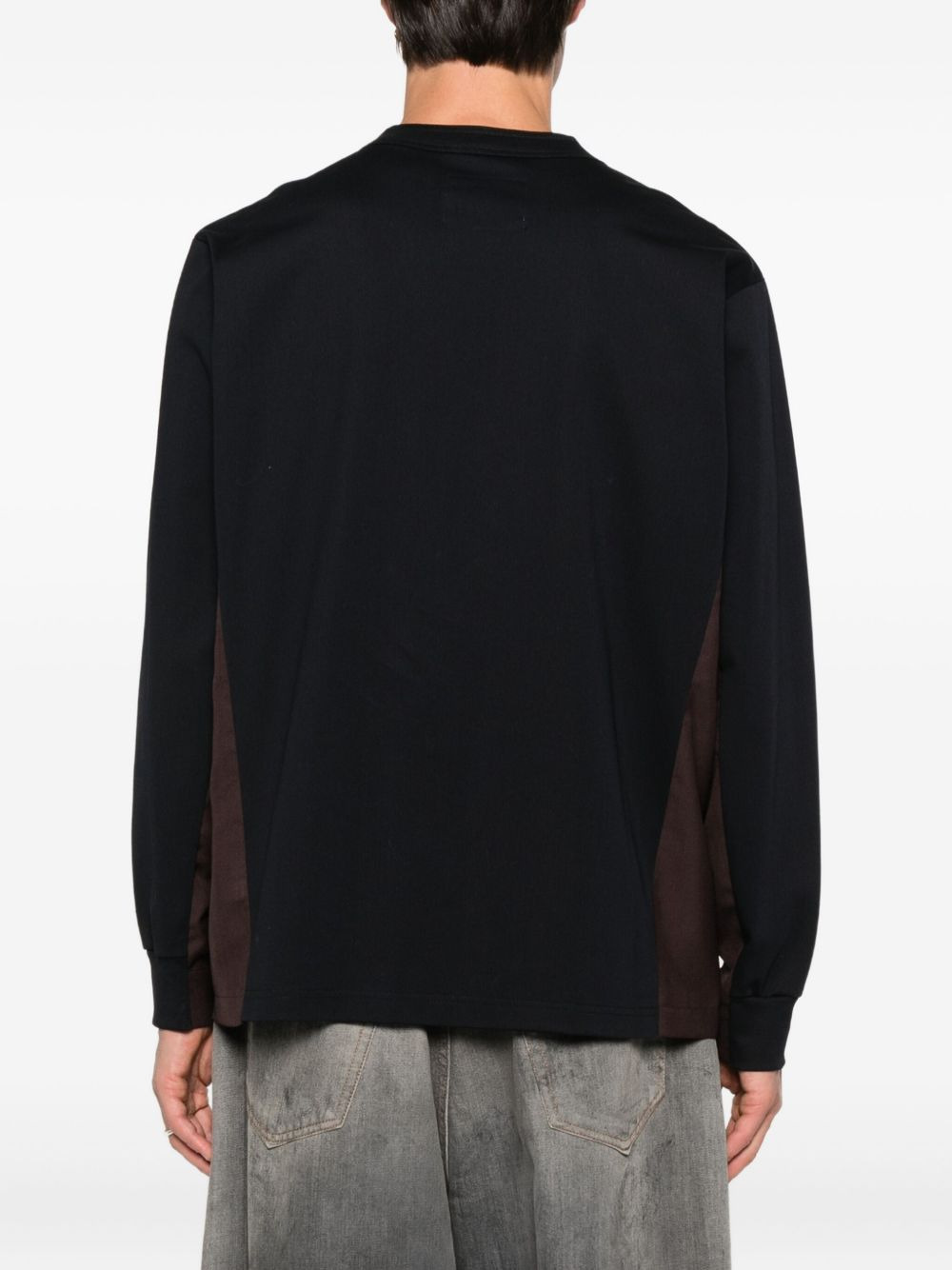 panelled pocket T-shirt - 3