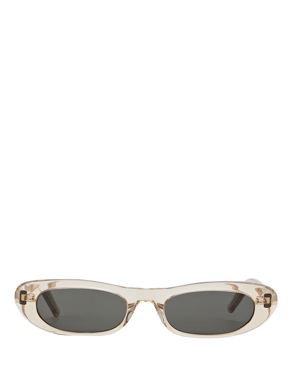 Logo Slim Oval Sunglasses - 1