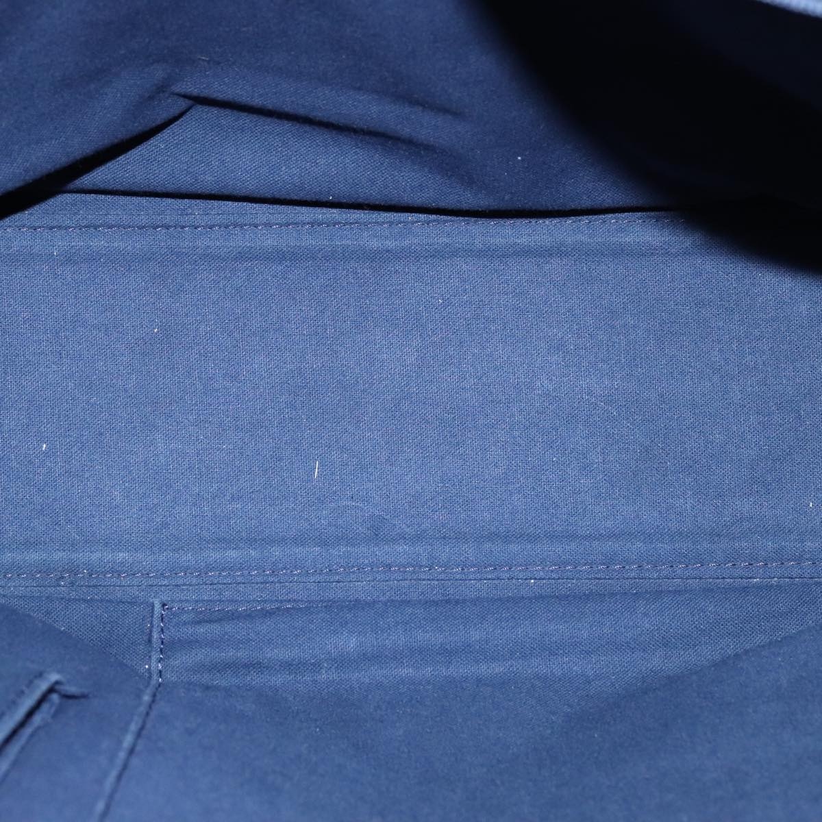Burberry Blue Label Tote Bag Canvas Navy - 11