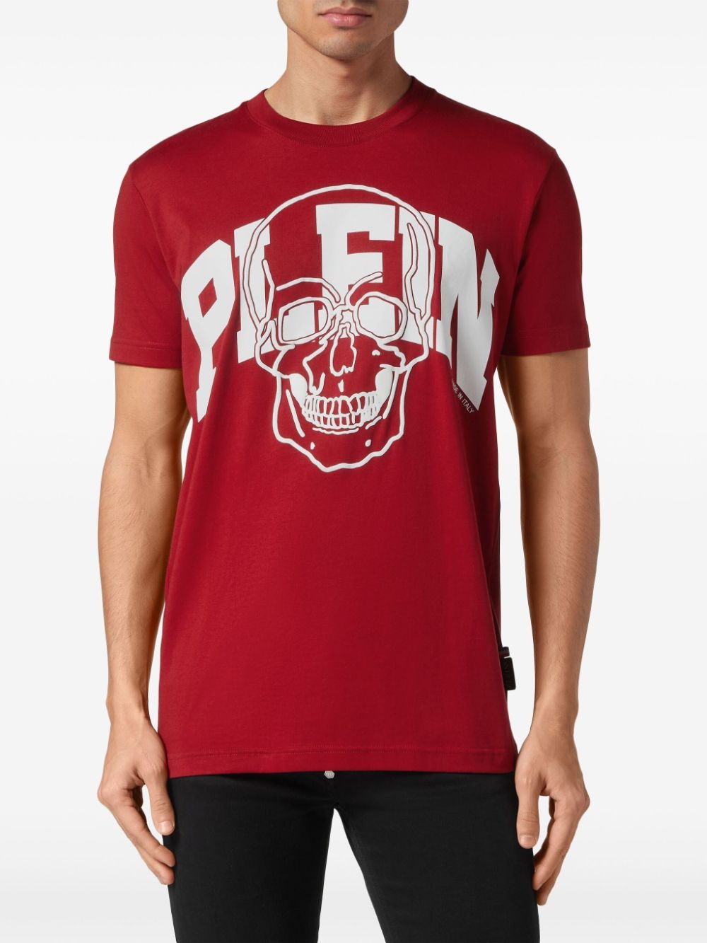 Skull-print cotton T-shirt - 3