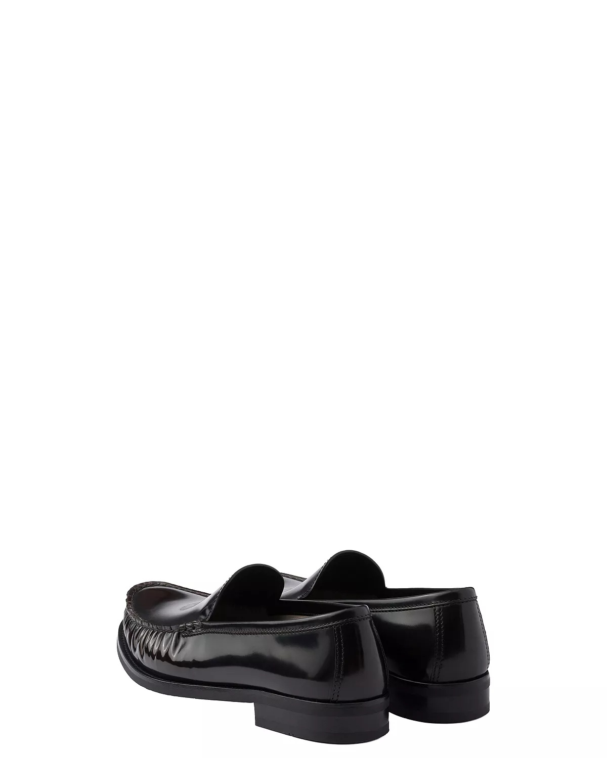 Men's Brushed Leather Loafers - 5