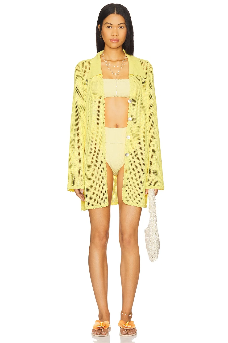 Button Up Coverup - 1