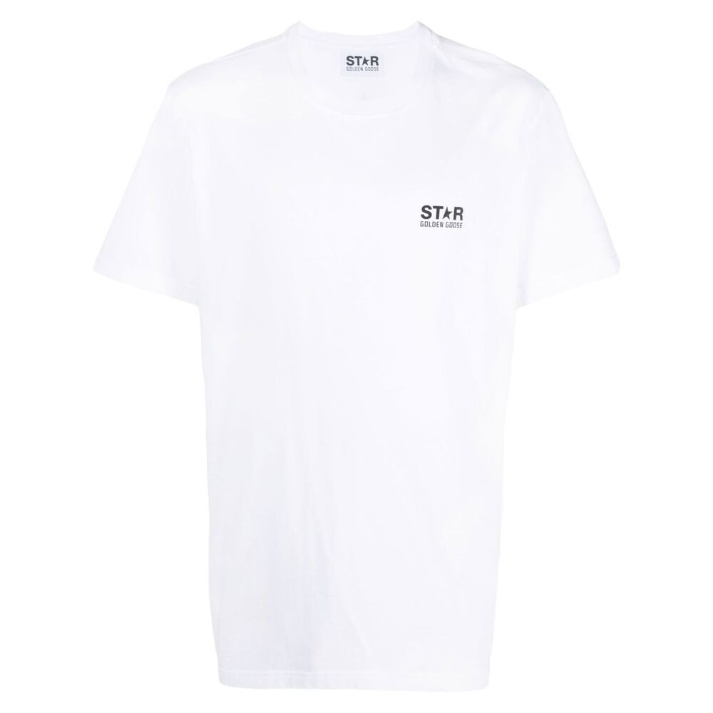 Golden Goose White T-Shirts & Vests - T-Shirts Men - 1