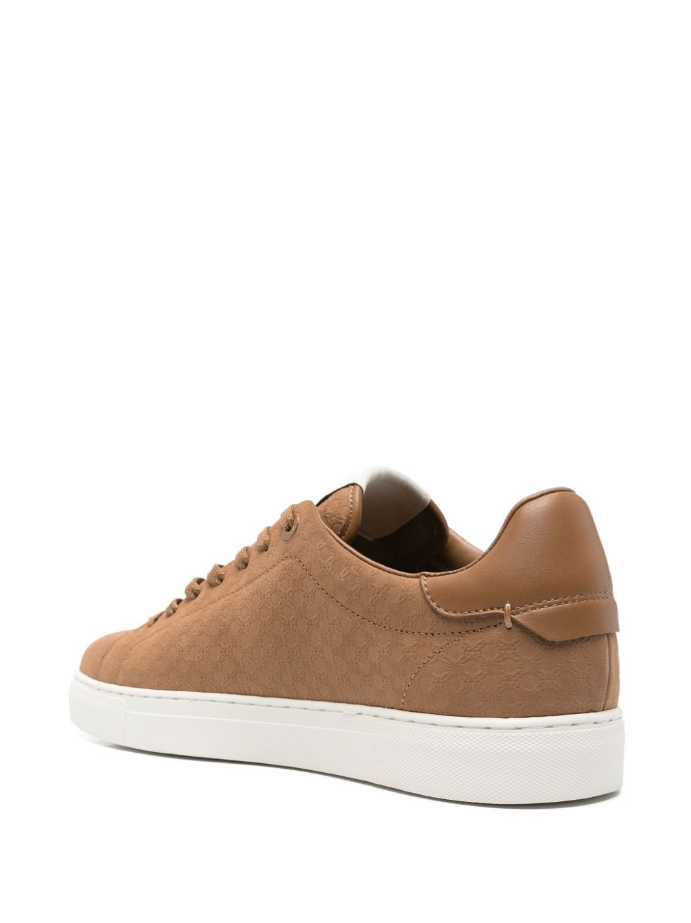 logo-embossed sneakers - 3