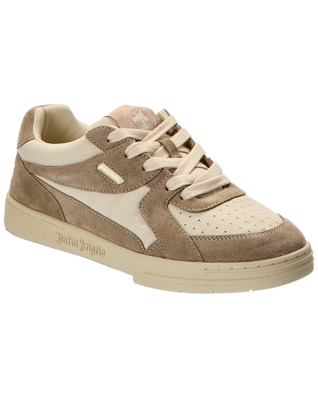 Palm Angels Palm University LT Canvas & Suede Sneaker - 1