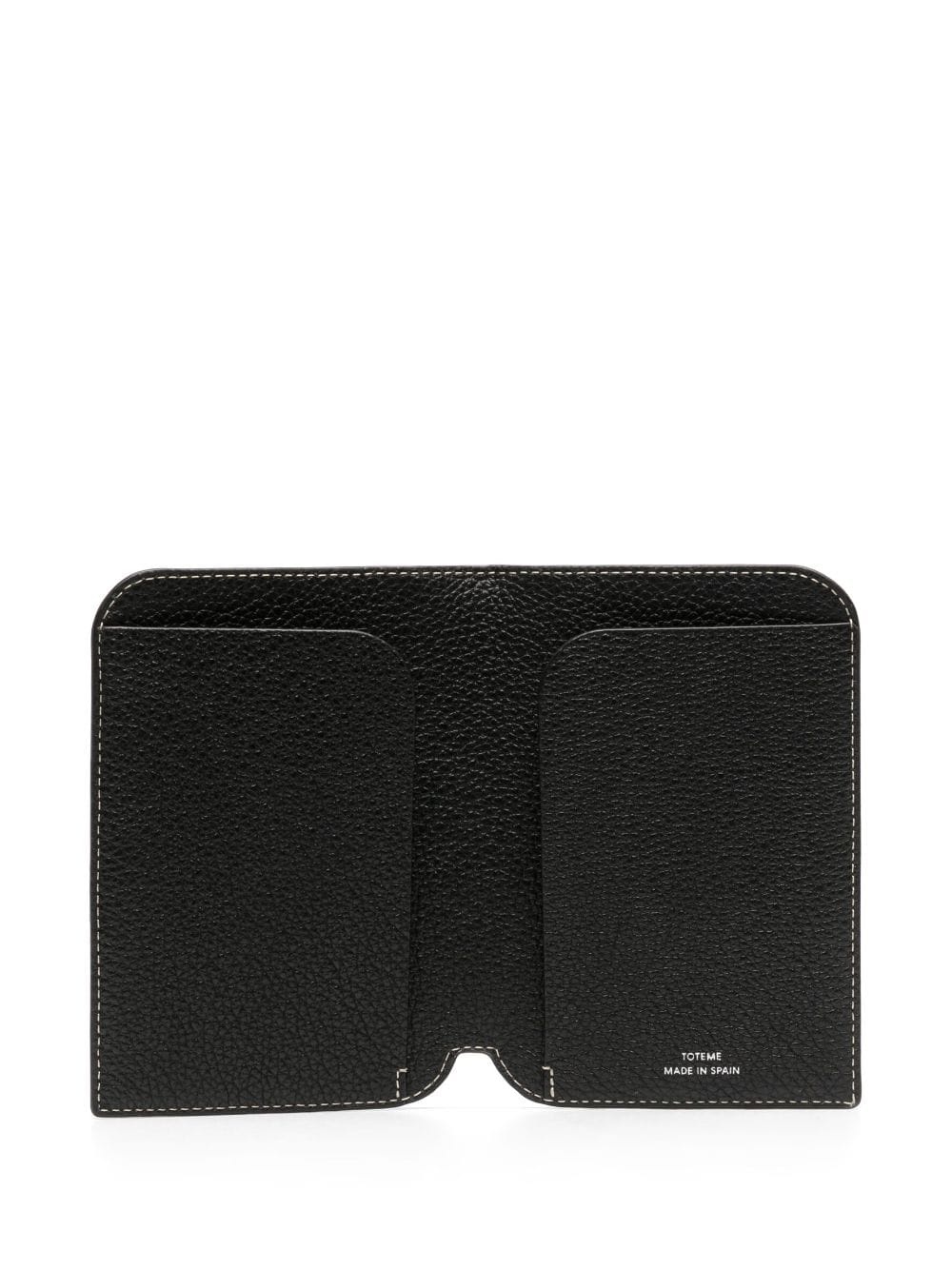 monogram embossed wallet - 3