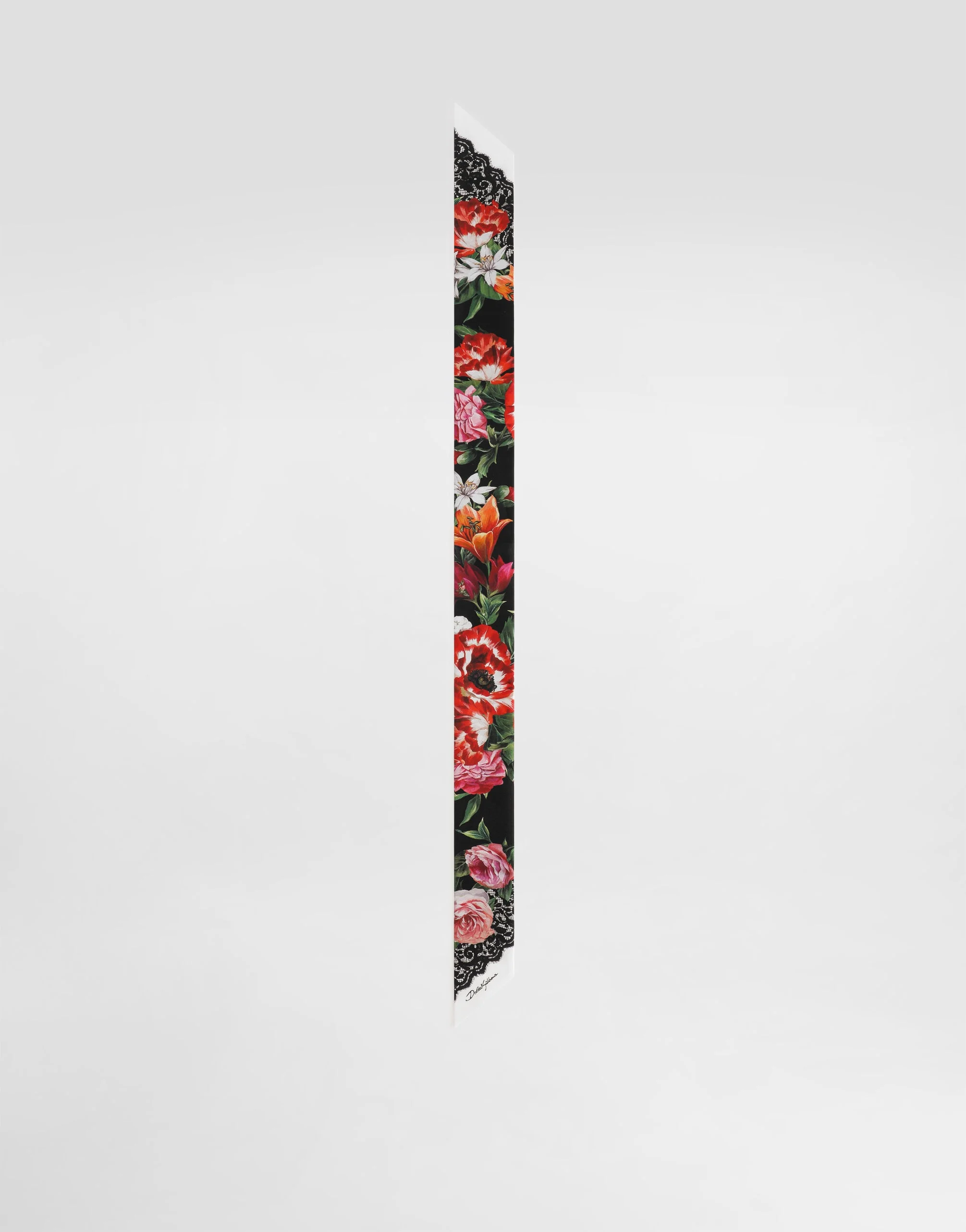 Silk twill bandeau - 1