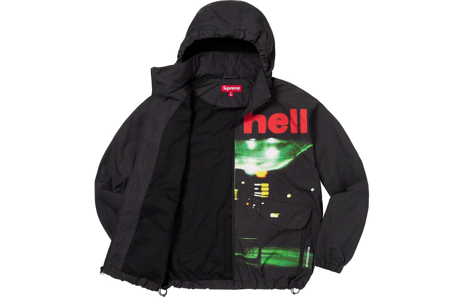 Supreme FW23 Week12 FW23 High Density Cotton Jacket 'Black' SUP-FW23-191 - 3