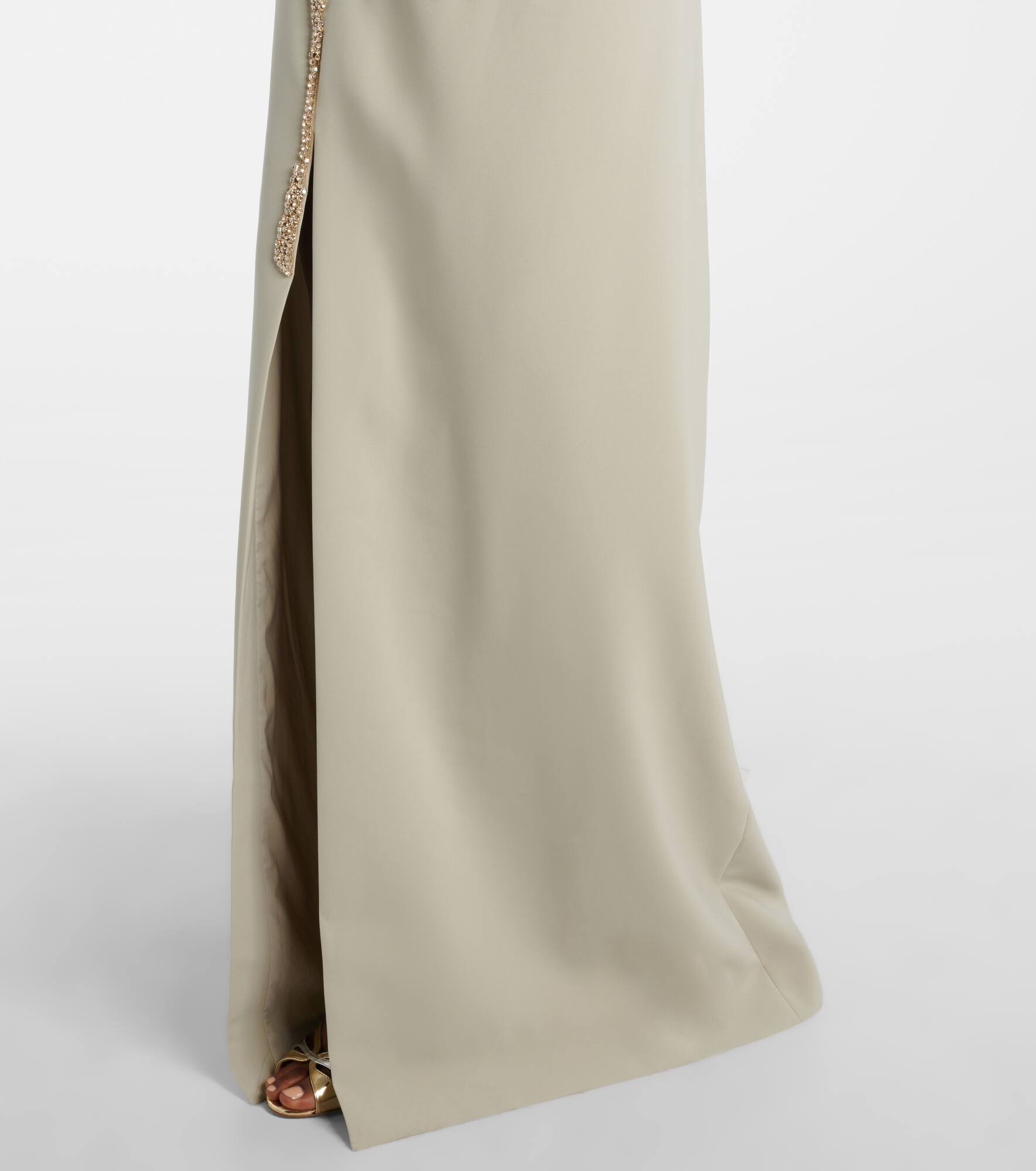 Faranna embellished crêpe gown - 5