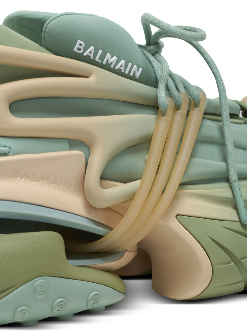 Unicorn trainers in neoprene and calfskin 6