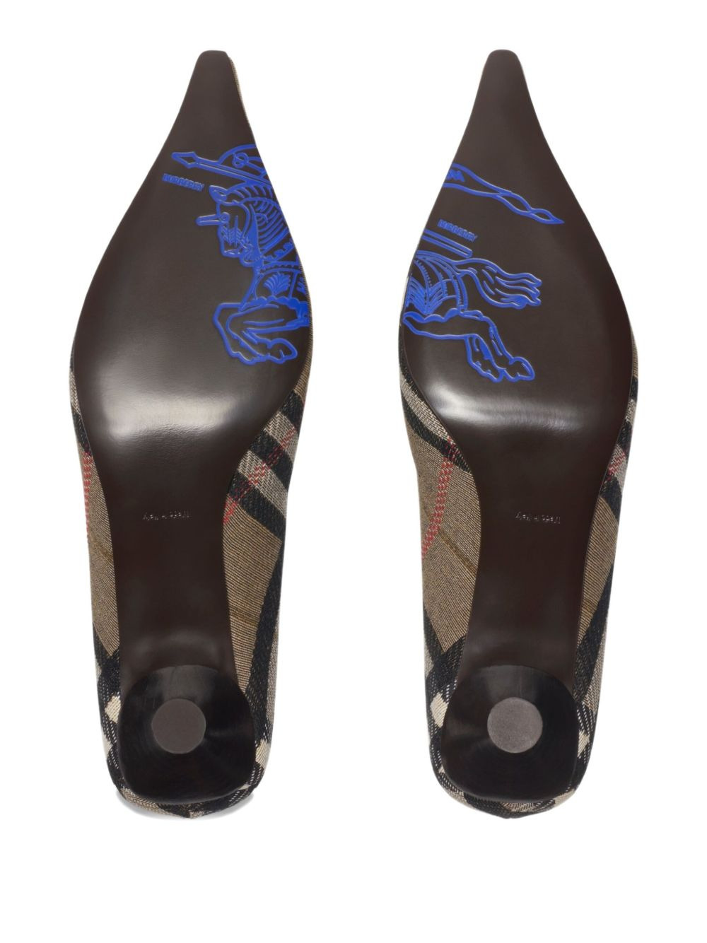 55mm Check Dame pointed-toe pumps - 5