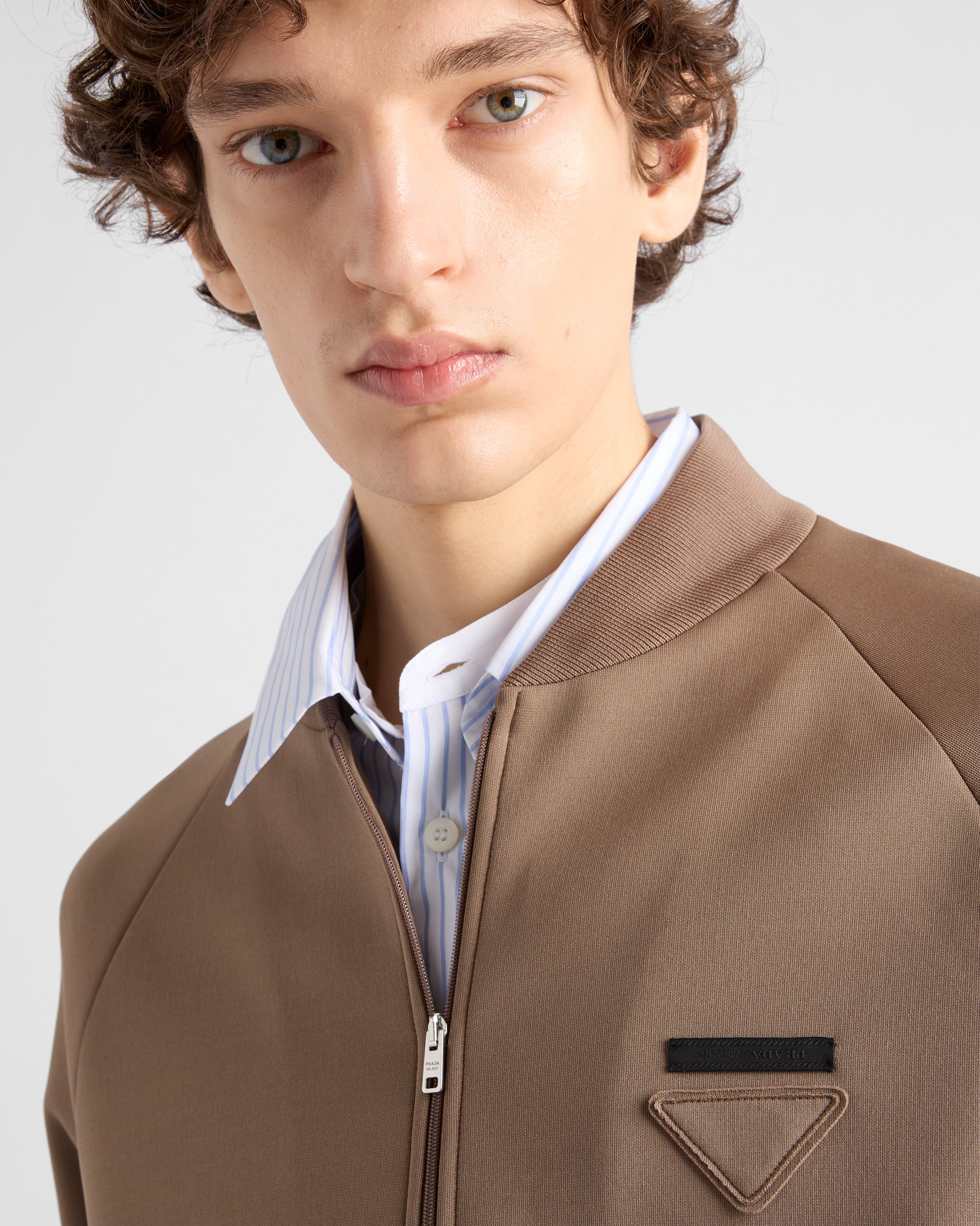 Technical fleece blouson jacket - 3