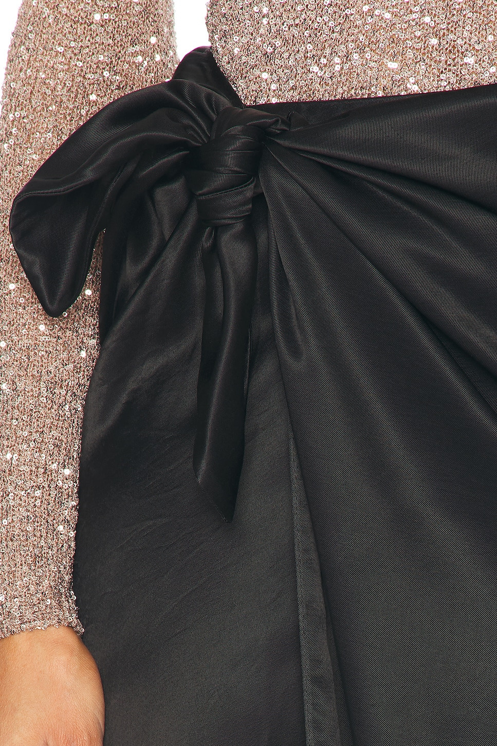 Satin Wrap Skirt - 6