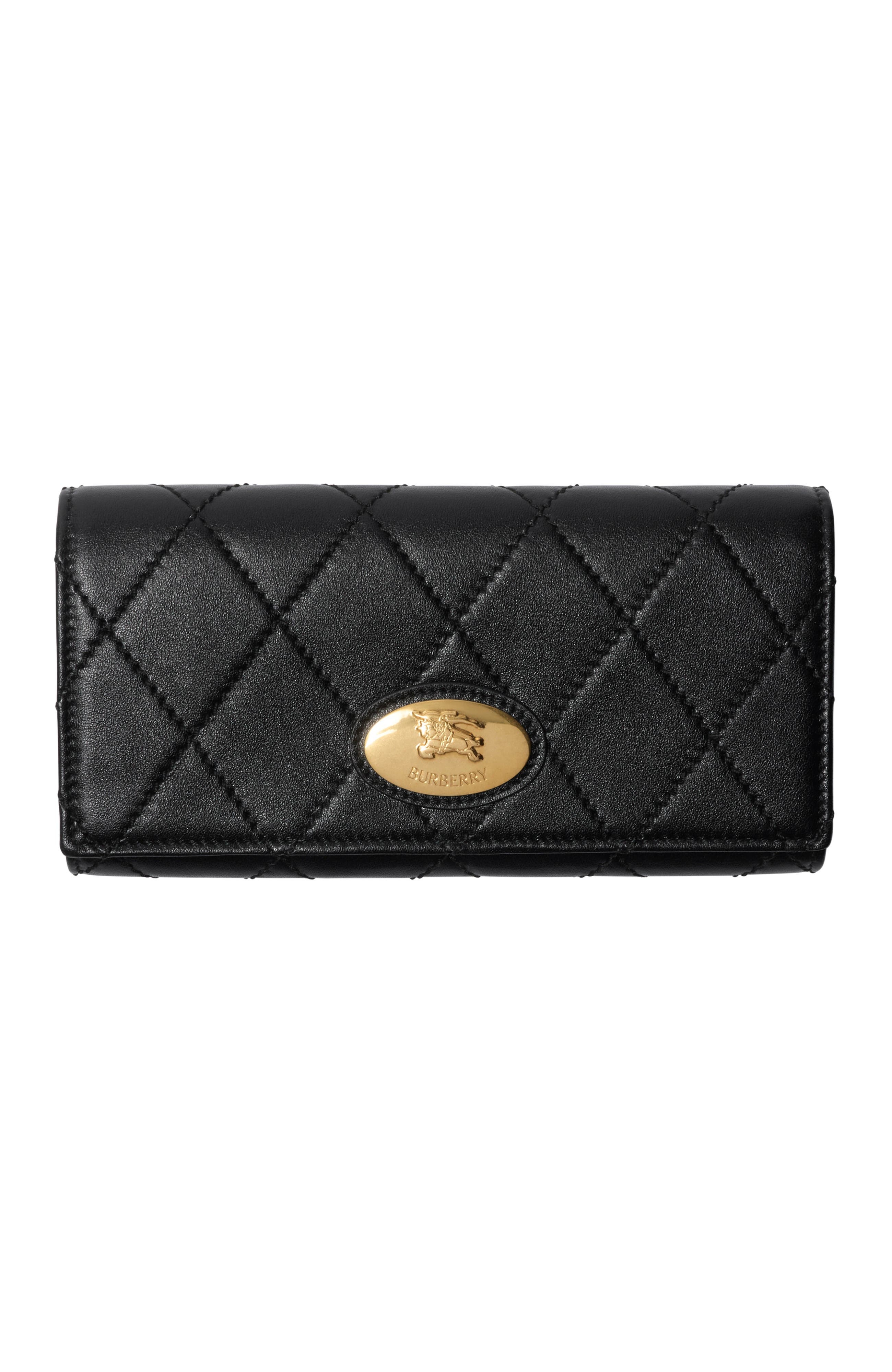 burberry Strand Continental Wallet in Black at Nordstrom - 1