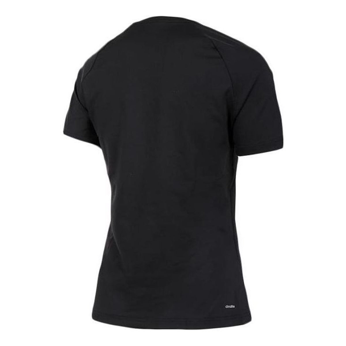 (WMNS) adidas D2M Solid T-Shirt 'Black' BK2688 - 2