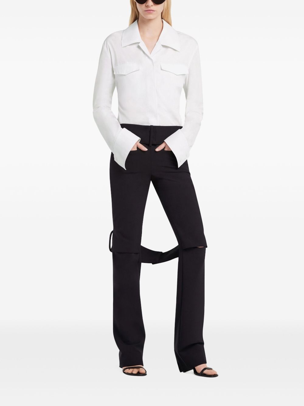 two-flap pocket shirt - 3
