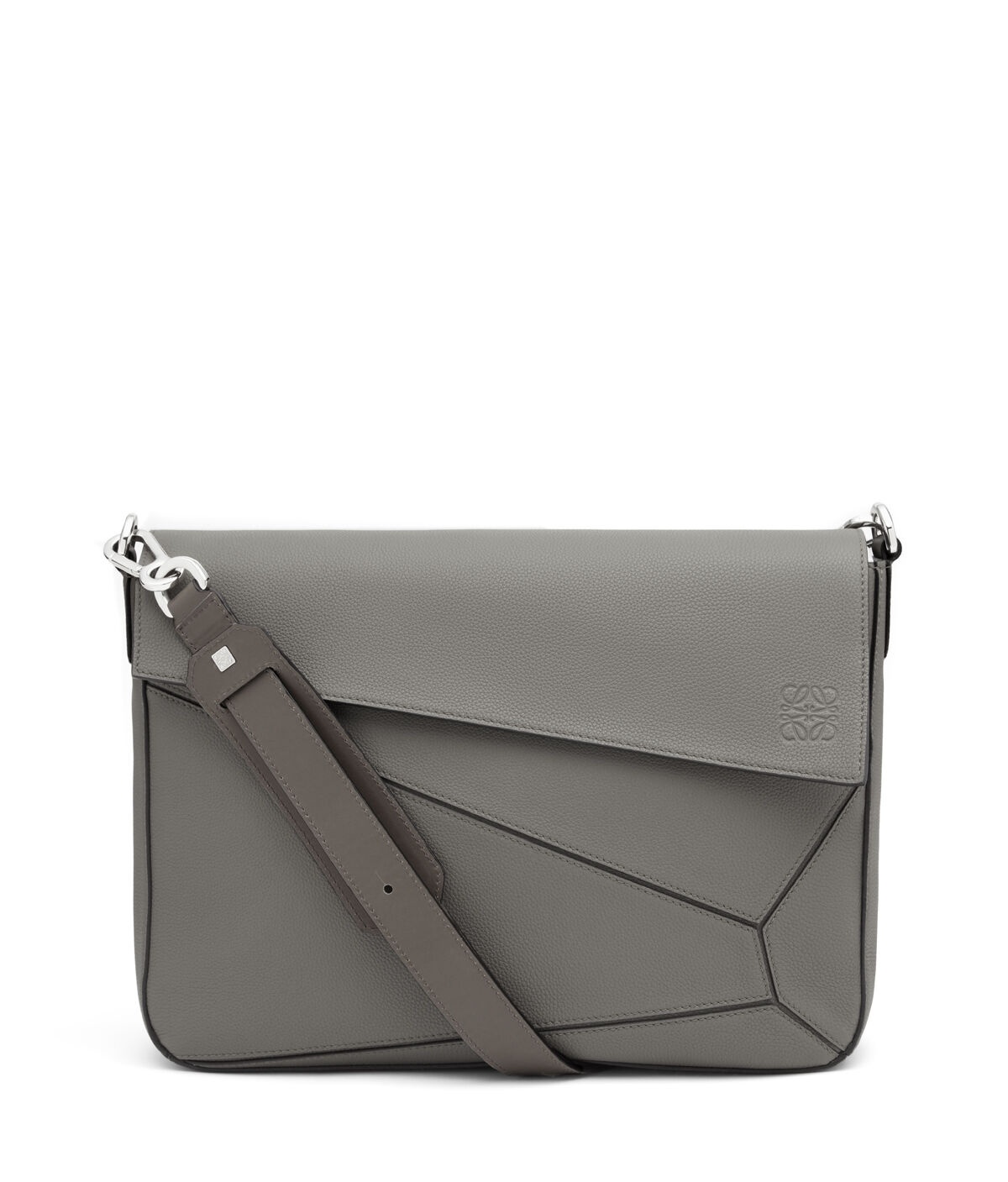 Puzzle Messenger bag in soft grained calfskin - 1