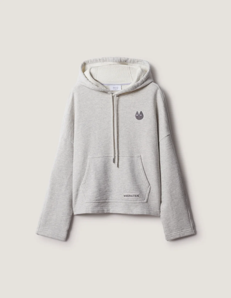 FORTUNE FOX HEATHERED HOODIE - 1