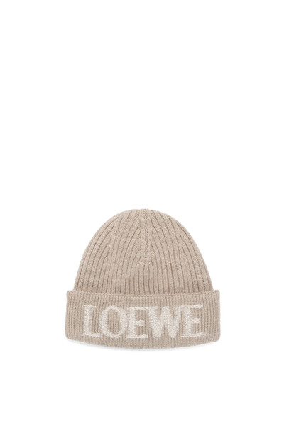 Loewe LOEWE beanie in wool outlook