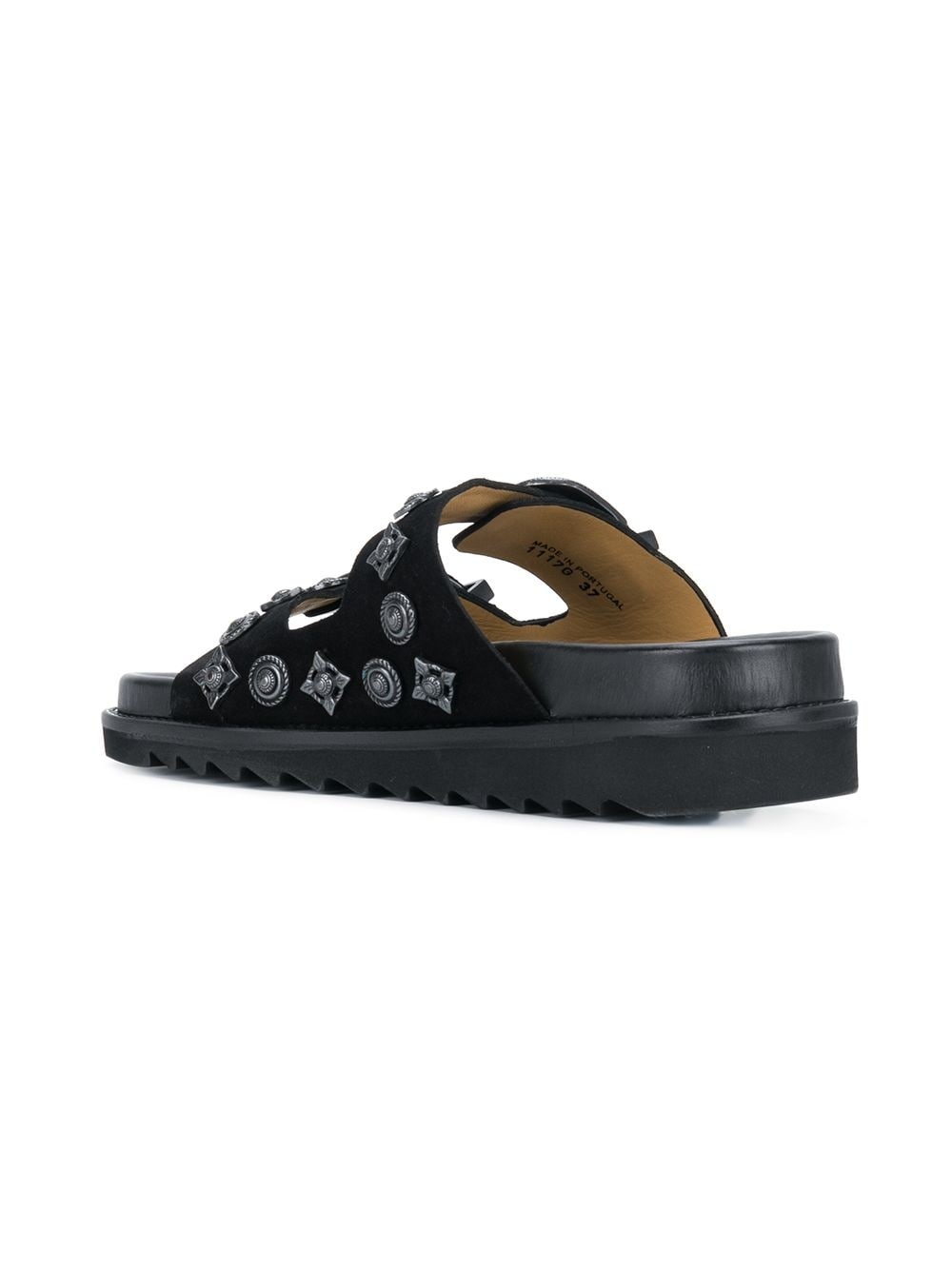 buckle strap sandals - 3