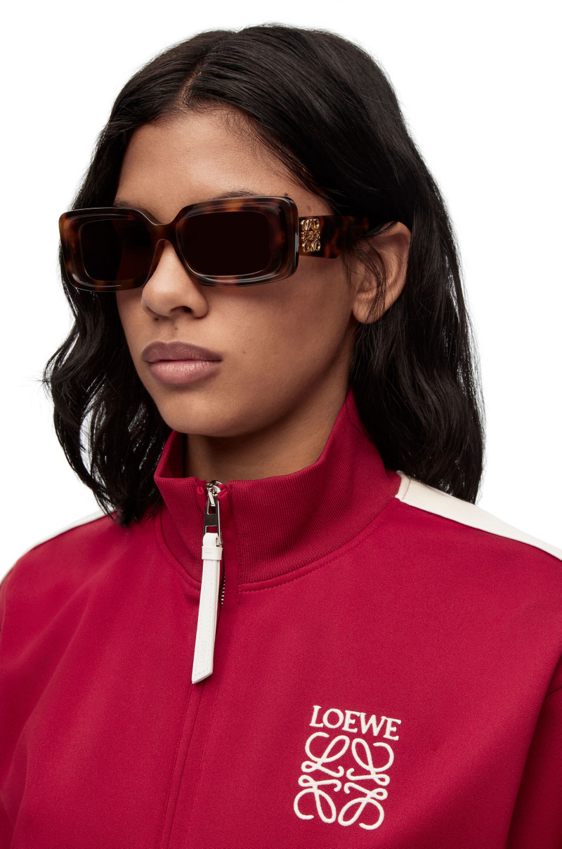 Loewe Rectangular sunglasses in acetate outlook