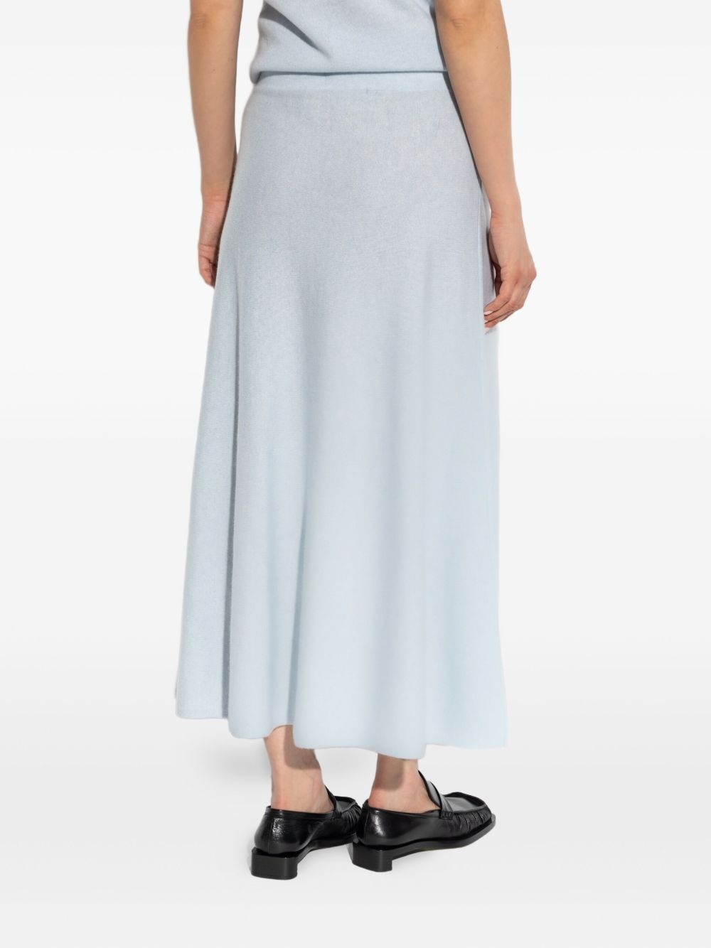 The Torie cashmere flared skirt - 4