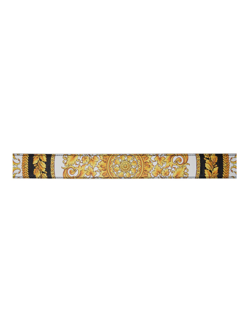 Black & Gold Barocco Reversible Belt - 2