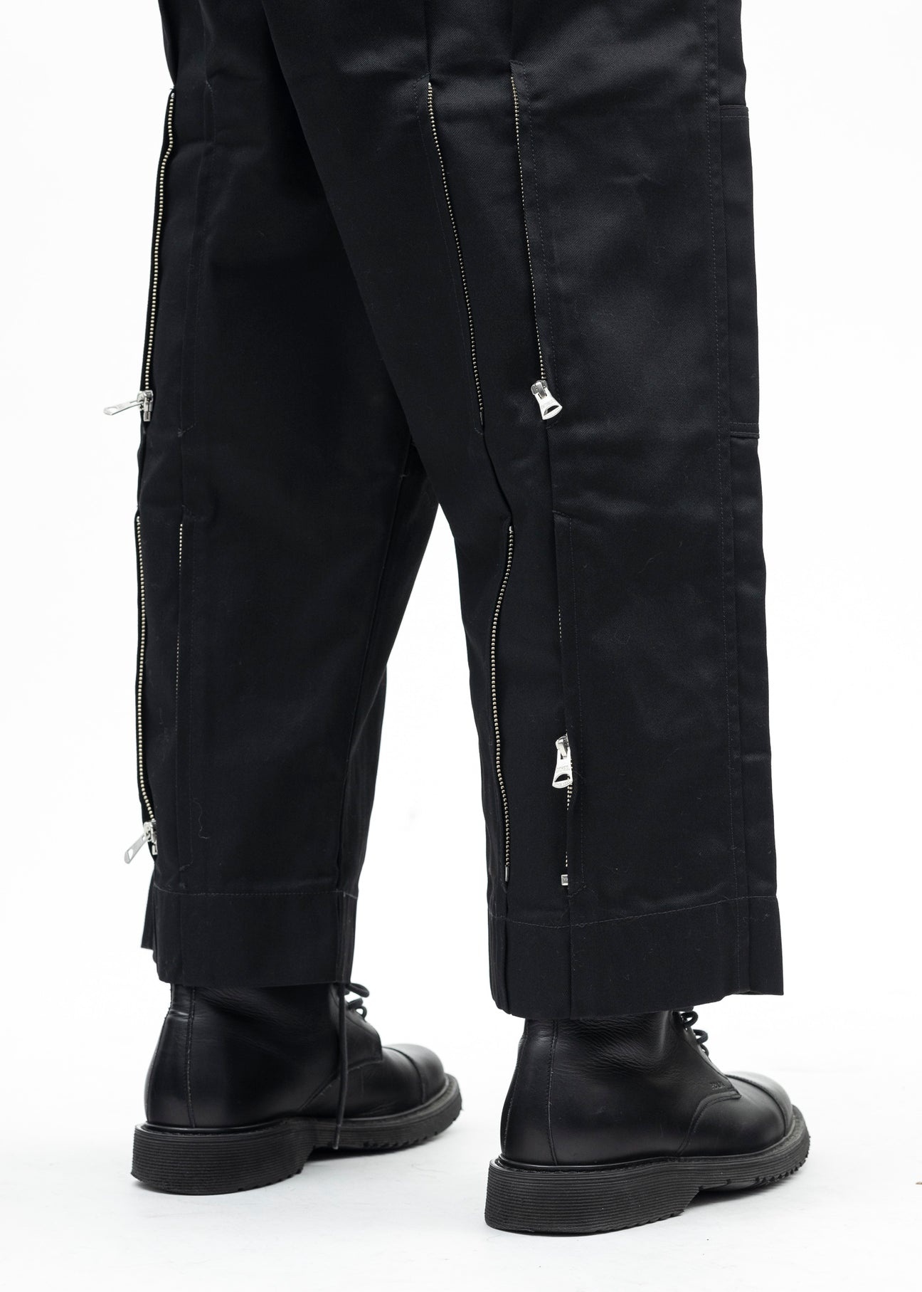 BLACK KIDILL × DICKIES LOOSE FIT BONDAGE PANTS - 6