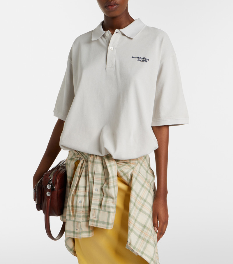Acne Studios Cotton polo shirt outlook