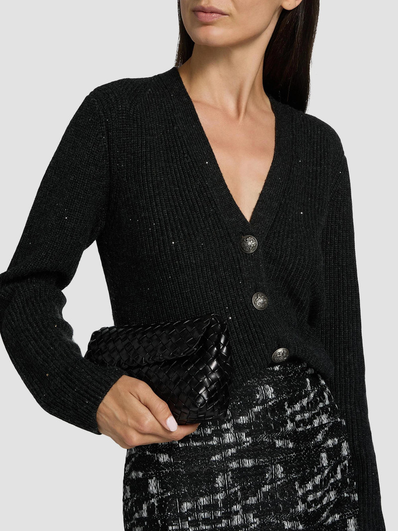 Women's Eddie V-Neck Cardigan - Dark Grey 6
