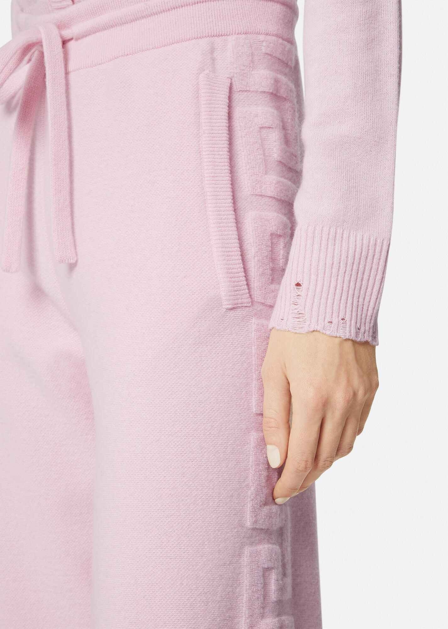 Greca Wool & Cashmere Sweatpants - 5