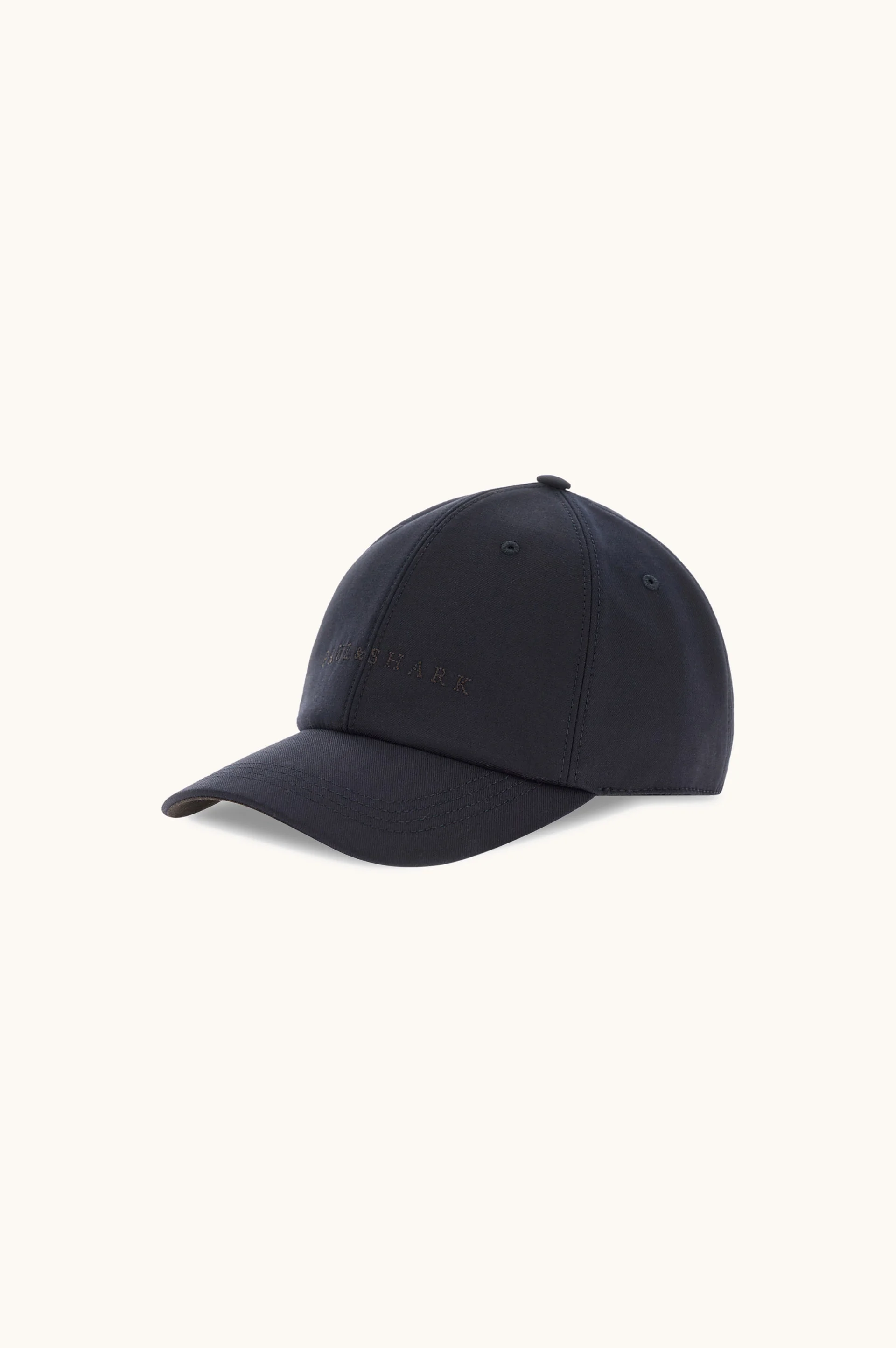 WOOL BASEBALL CAP WITH EMBROIDERY - 1