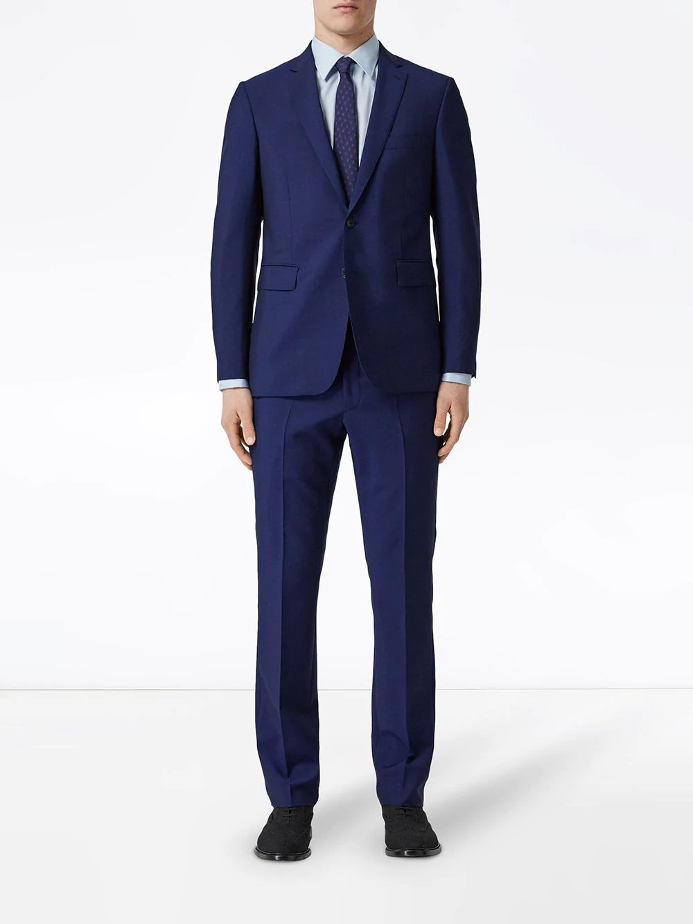 Slim Fit Wool Mohair Suit - 3