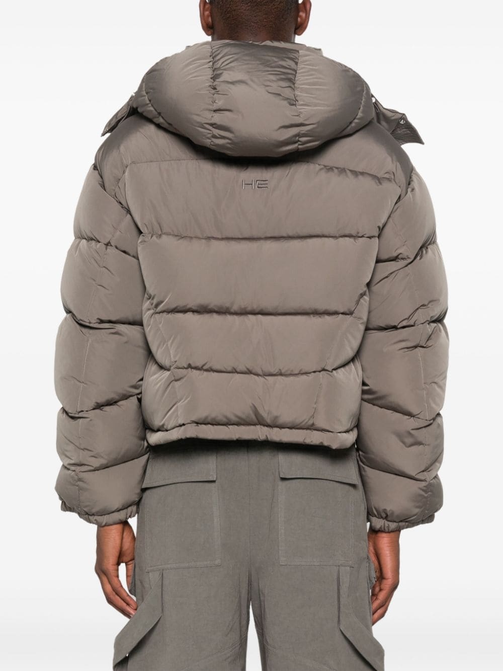 Abstract puffer jacket - 4